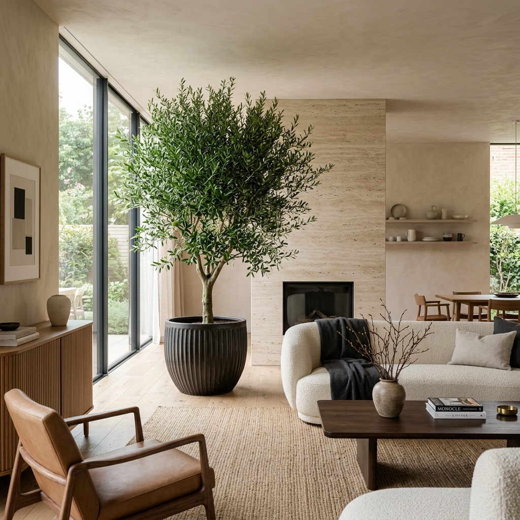 Arbol Verde para Interiorismo